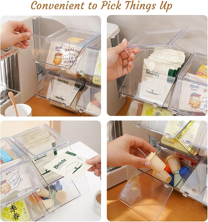 Stackable Tea-Bag Holder Organizer - Image 5
