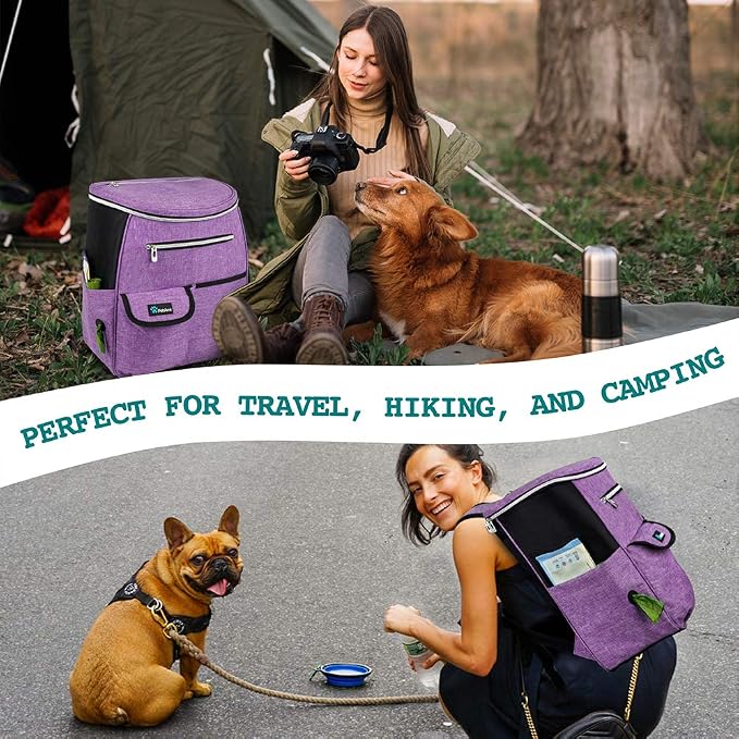 PetAmi Dog Travel Bag Backpack, Airline Approved Dog Bags - Image 6