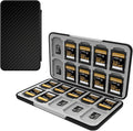 Memory Card Case with 40 Slots for 20 Micro SD SDXC SDHC TF Cards and 20 SD by Anyskill