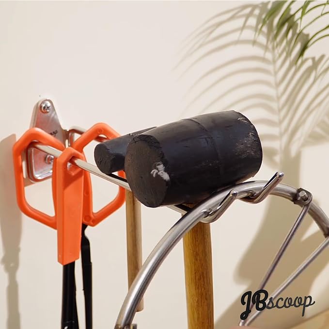 JBscoop Stainless Steel 304 Garage Hooks, Heavy Duty Organizer & Wall Mount - Image 7