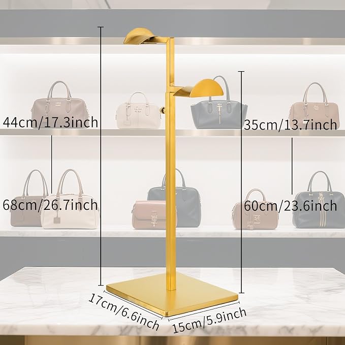 Two Tiers Handbag Display Stands - Image 4