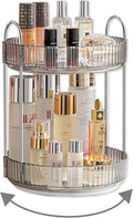 360 Rotating Makeup Organizer for Vanity, Bathroom Countertop Organizer by Asayuee