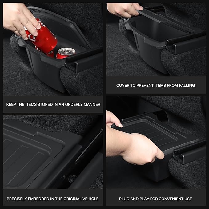 Rear Center Console Floor Storage Box - Image 5