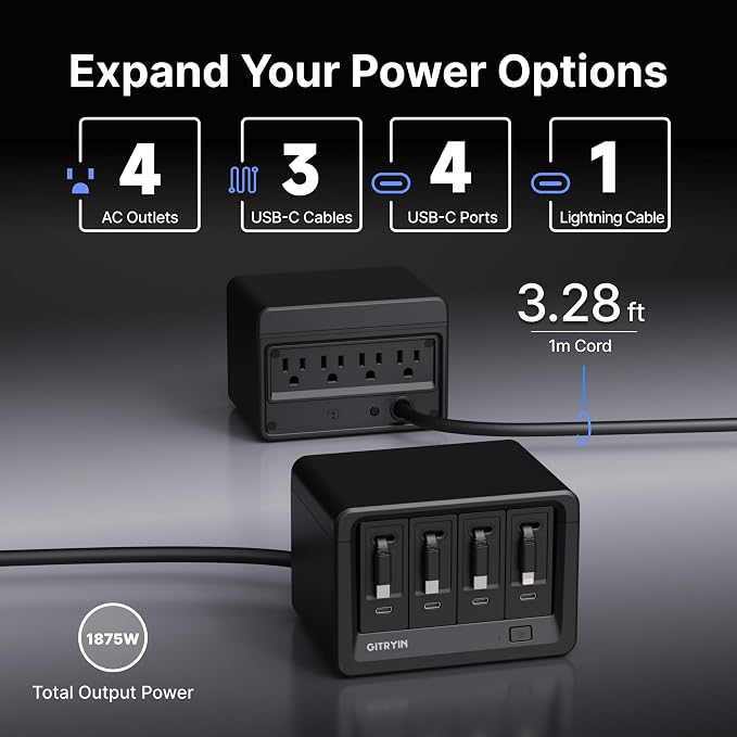 Gitryin 12-in-1 Desktop Charging Station - Image 3