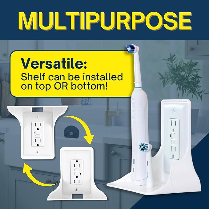 BeraTek Power Perch Wall Outlet Shelf - Image 8
