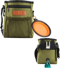 Dog Treat Training Pouch Easily Carries Pet Toys Kibble, Treats Built-in Poop by KHPR
