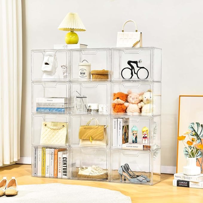 Purse Organizer for Closet, Purse Storage Box - Image 5