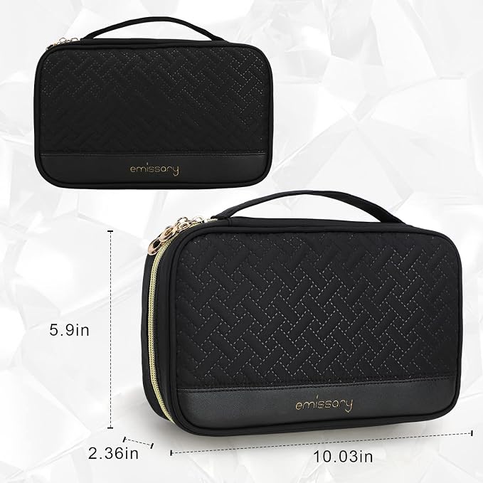 emissary Jewelry Organizer Case Travel Jewelry Storage Bag - Image 7