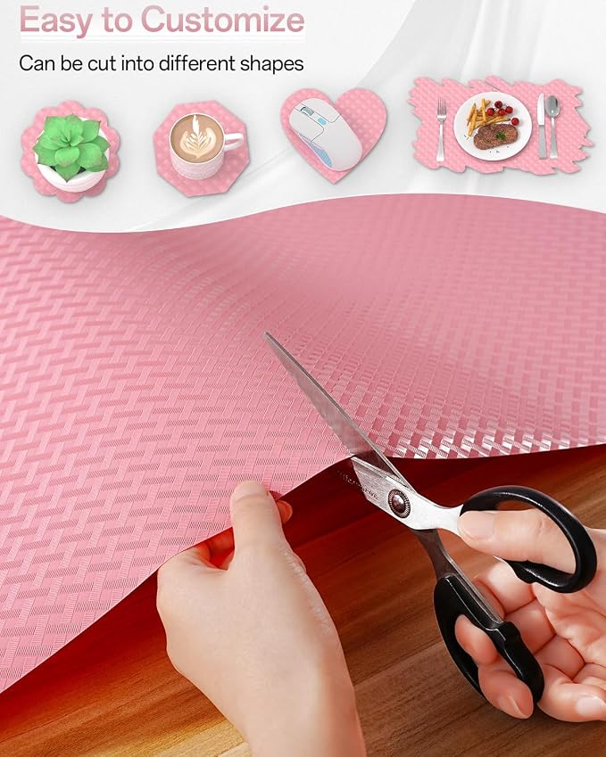 Shelf and Drawer Liner for Kitchen Cabinet, Non-Adhesive 24in x 360in - Image 6