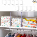Yieach 10 Pack Clear Acrylic Shelf Divider by Yieach