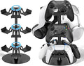 Headset Stand 3 Tiers for Desk, Rotatable Gaming Controller Stand for by KOSKER