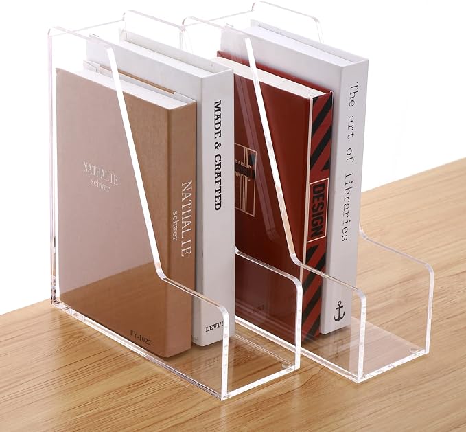 SANRUI Acrylic Magazine File Holders, Classroom Organization and Storage - Image 6