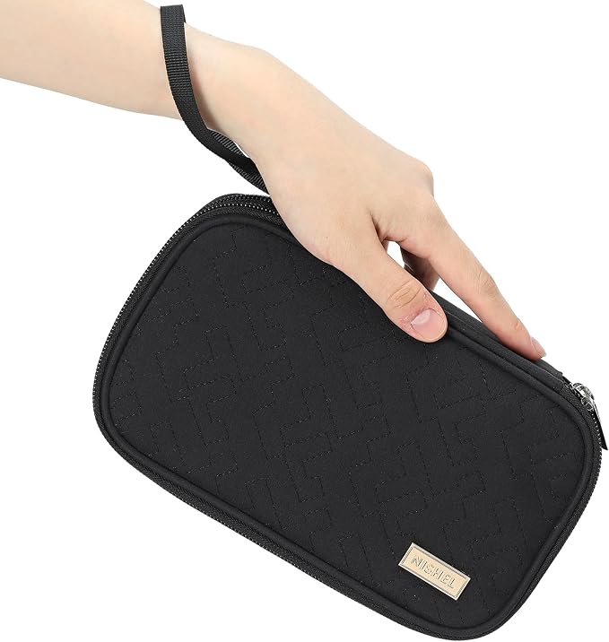 NISHEL Travel Cord Organizer Case, Double Layers Tech Electronic Bag, Essentials - Image 3