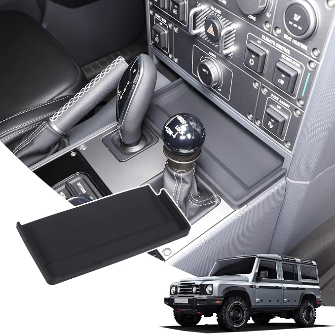 Gear Shift Center Console Front Tray Organizer Compatible by Tumukiw