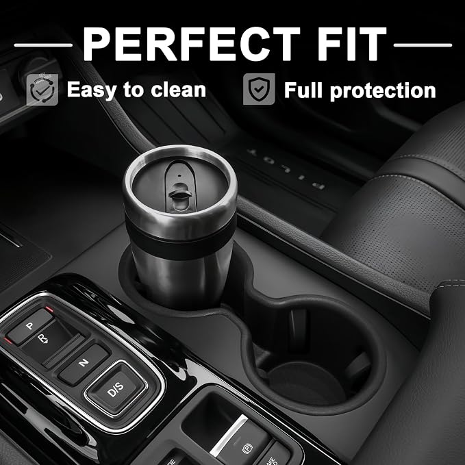 Muslogy Center Console Organizer & Cup Holder Insert & Magnet Armrest Hidden - Image 3