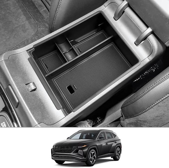 CDEFG for 2025 2026 Hyundai Tucson Center Console Organizer for 2025 2026 by CDEFG