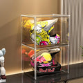 Clear Stackable Plastic Storage Bins by HaveANiceDay