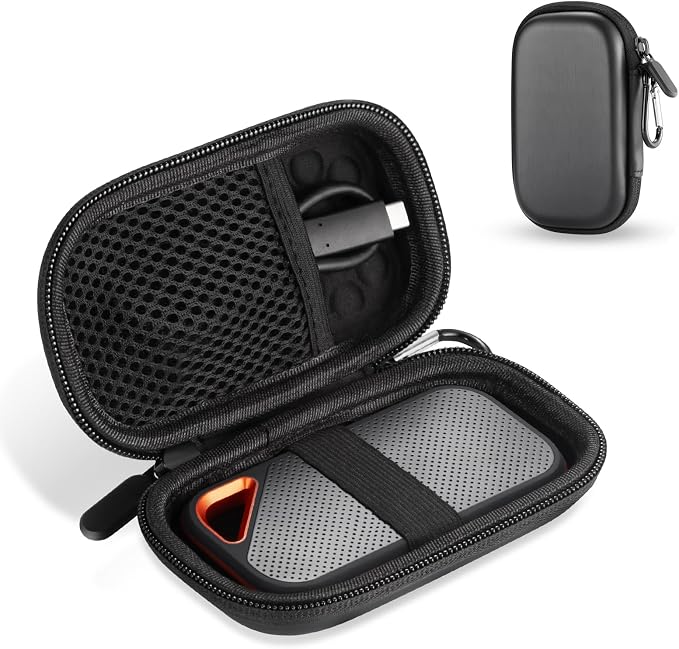 Hard Case Compatible with SanDisk Extreme Pro/SanDisk Extreme Portable External by TYSORETY