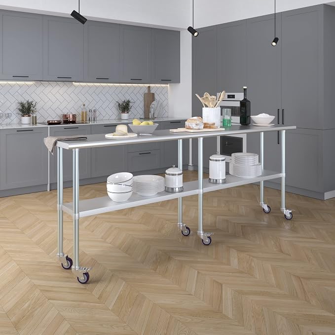 AmGood Stainless Steel Work Table - Image 7