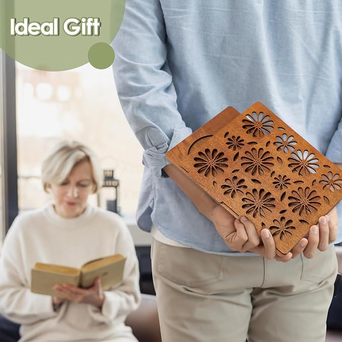 Huray Rayho Book Holder Wooden Book Stand - Image 7