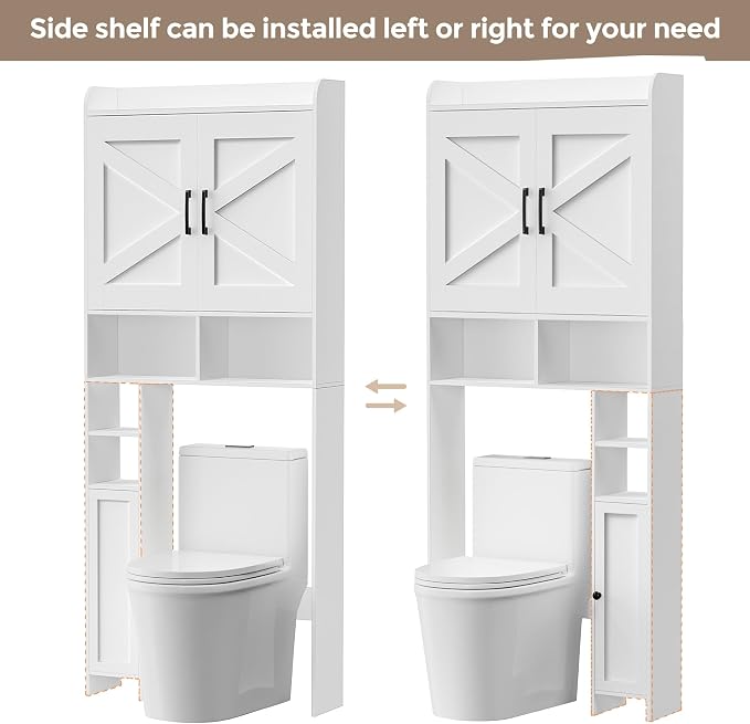 Homhedy Over The Toilet Storage Cabinet - Image 5