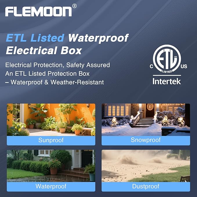 Flemoon Outdoor Extension Cord Safety Cover - Image 5