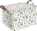 Dog Paw Storage Basket Waterproof Canvas Toy Storage Bin Storage Organizer by AmazerPad