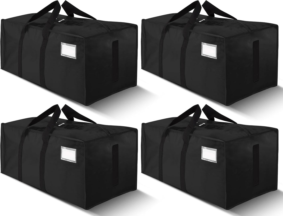 Supports 200lbs Heavy Duty Moving Bags - Strong Zipper & Wrap-Around