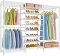 VIPEK S3 Freestanding Clothes Rack Heavy Duty Garment Rack 6-Tier Shoe Racks by VIPEK