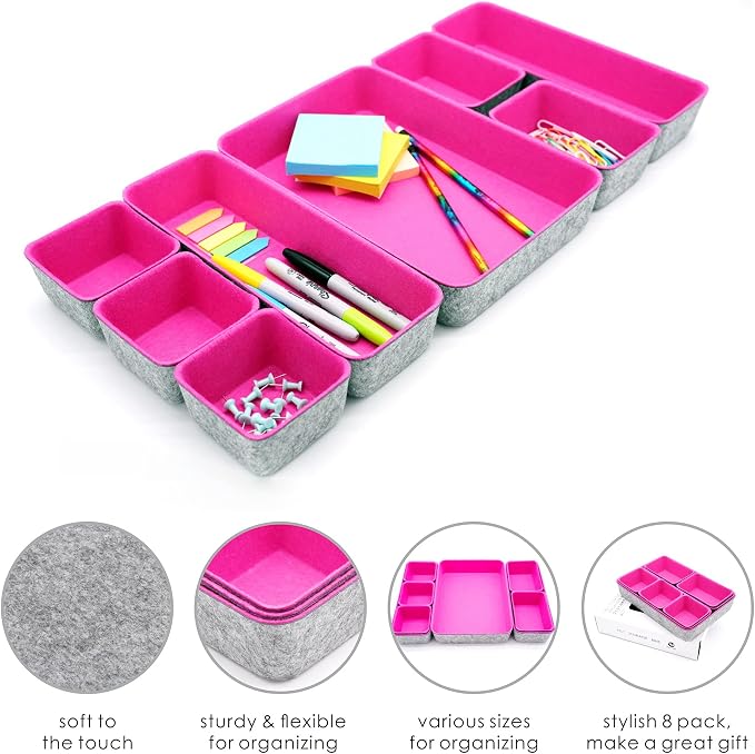 Welaxy desk drawer organizers tray - Image 4