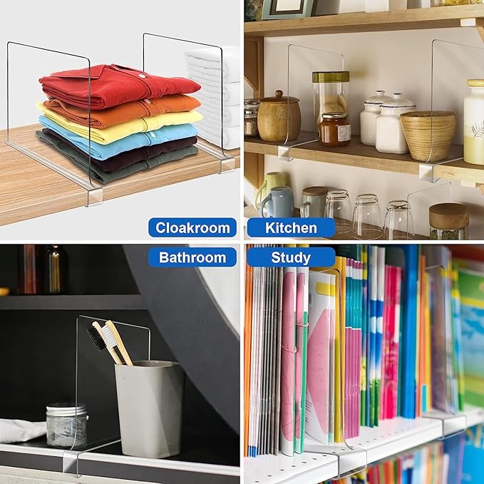 Acrylic Shelf Dividers - Image 2