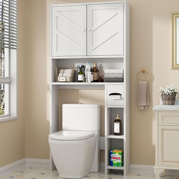 Shintenchi Over The Toilet Storage Cabinet, Bathroom Storage Cabient by Shintenchi