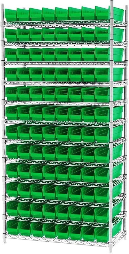 Akro-Mils 30128 Plastic Shelf Bins, Heavy Duty Storage Bins - Image 7