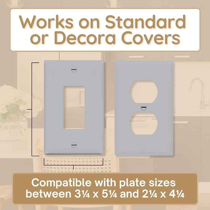 BeraTek Power Perch Wall Outlet Shelf | Declutter & Reclaim Counter Space | - Image 3