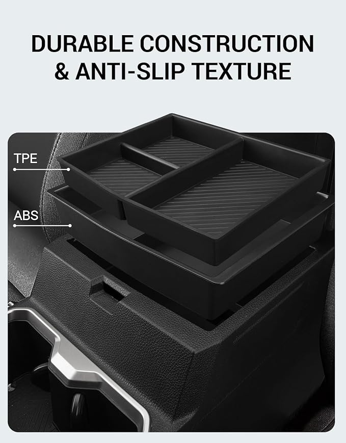 Ecarzo 3PCS Center Console Organizer - Image 5