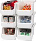 Large Plastic Containers for Organizing and Storage Bins for Closet, or Pantry by Akro-Mils