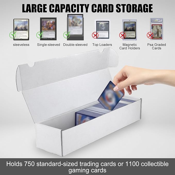 Trading Card Storage Box, Collectible Trading Cards - Image 3
