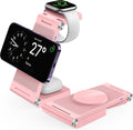 Magnetic Wireless Charger Stand, 3 in 1 Foldable Wireless Charging Station by GEJIUCAI