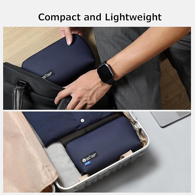 RIGHT AWAY Travel Tech Pouch，Waterproof Cord Case，Electronics Organizer Travel - Image 9