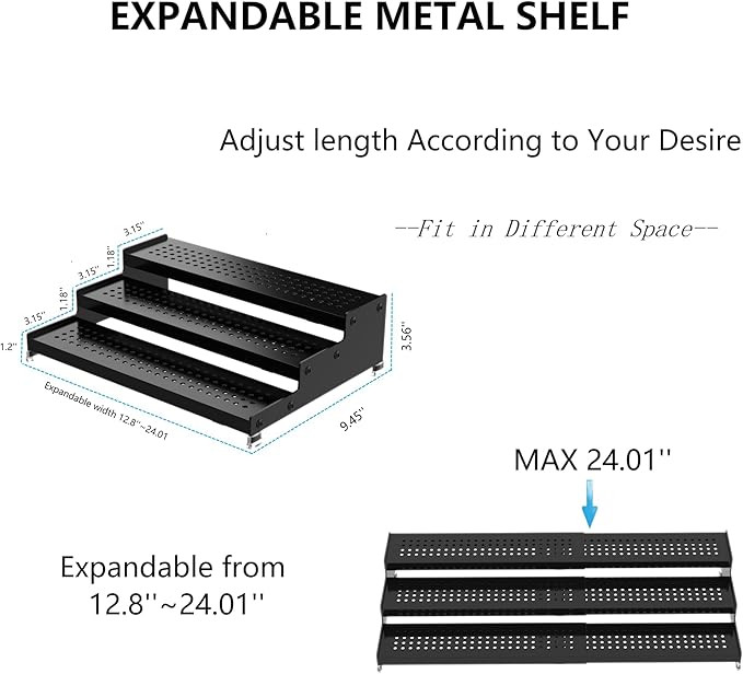 Expandable Spice Rack organizer - Image 2