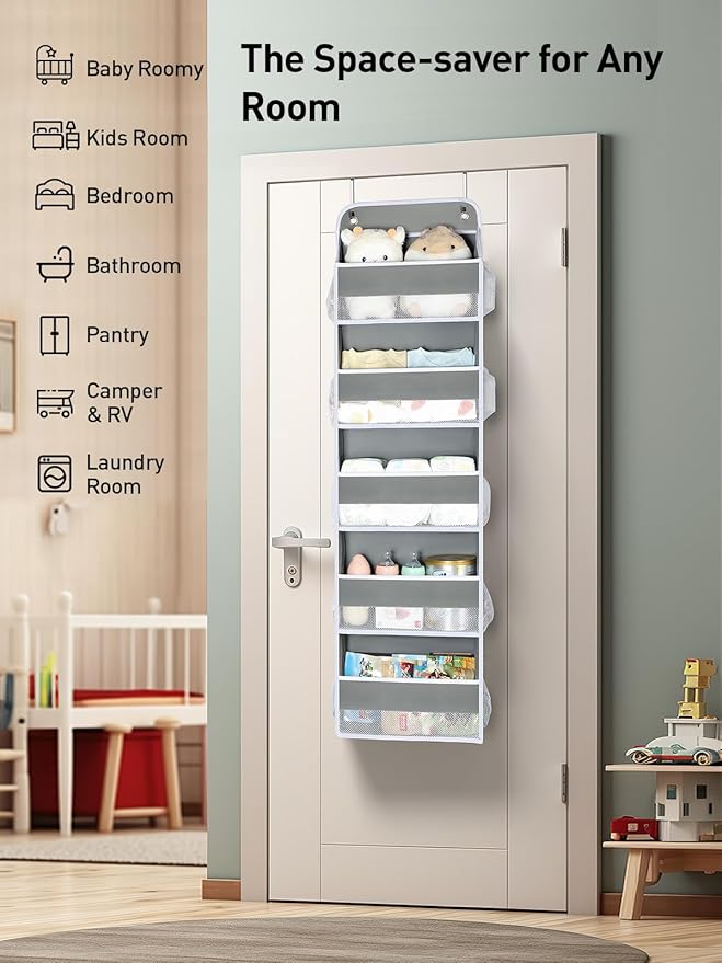 Yecaye 1 Pc Over the Door Organizer - Image 8
