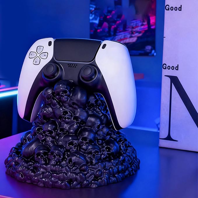 Unique Skeleton Shaped Controller Organizers Stable Structure Soft Rubber - Image 2