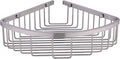 304 Stainless Steel Shower Caddy Corner Basket Shelf Bathroom Organizer Wall by Orhemus