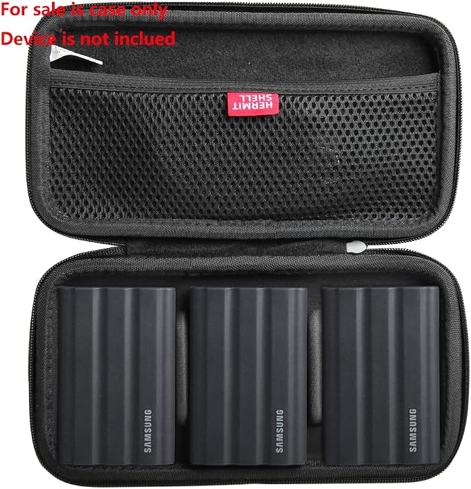 Hermitshell Hard Travel Case for Samsung T7 Shield 2TB / 1TB / 4TB, Portable SSD - Image 2