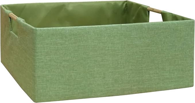 Storage Bin for Shelves Rectangle Closet Baskets Foldable Box by Unknown