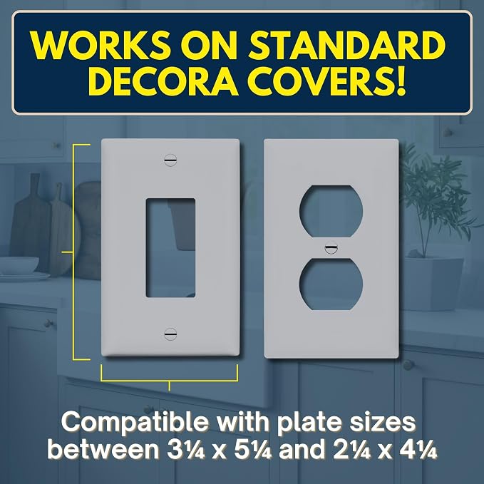 BeraTek Power Perch Wall Outlet Shelf | Declutter & Reclaim Counter Space | - Image 2