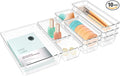 10 PCS Drawer Organizer Set, 4 Varied Size Bathroom and kitchen Drawer cabinet by StorMiracle