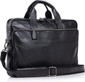 KomalC 16 Inch Leather briefcases Laptop Messenger Bags by KomalC