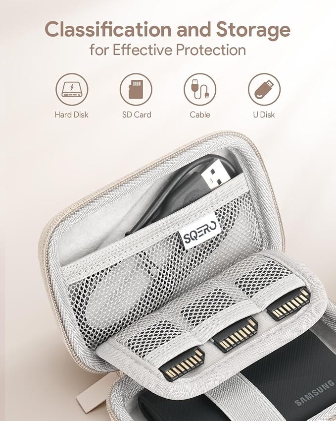 SSD Hard Case Compatible with Samsung T9/T7 Shield/T7 Portable SSD Drive USB 4TB - Image 2