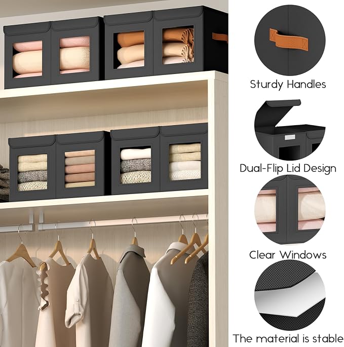 Large Closet Storage Bins - Image 2